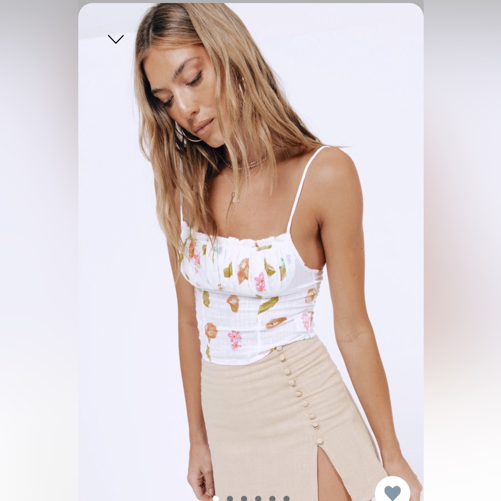 Princess Polly crop top NWT